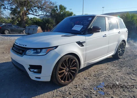 2016 Land Rover Range Rover Sport 5.0L V8 Supercharged Autobiography из США, поврежденный, VIN SALWV2EF1GA109794
